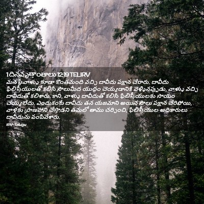 Picture 02 - 1 దినవృత్తాంతాలు 12:19 TELIRV - మనష్షేవాళ్ళు కూడా - Bible Verse Picture