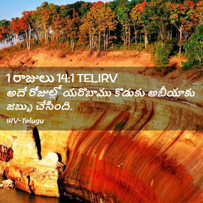 Picture 02 - 1 రాజులు 14:1 TELIRV - అదే రోజుల్లో - Bible Verse Picture