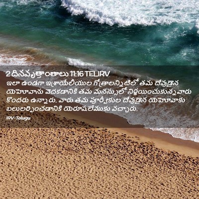 Picture 02 - 2 దినవృత్తాంతాలు 11:16 TELIRV - ఇలా ఉండగా - Bible Verse Picture
