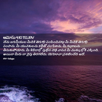 Picture 02 - ఆమోసు 4:10 TELIRV - నేను ఐగుప్తీయుల - Bible Verse Picture