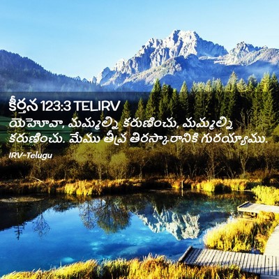 Picture 02 - కీర్తన 123:3 TELIRV - యెహోవా, మమ్మల్ని - Bible Verse Picture
