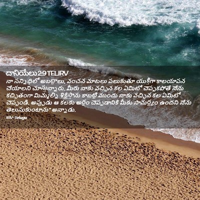 Picture 02 - దానియేలు 2:9 TELIRV - నా సన్నిధిలో - Bible Verse Picture