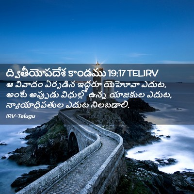 Picture 02 - ద్వితీయోపదేశ కాండము 19:17 TELIRV - ఆ వివాదం ఏర్పడిన - Bible Verse Picture