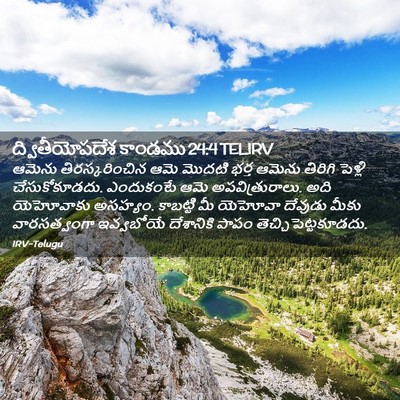 Picture 02 - ద్వితీయోపదేశ కాండము 24:4 TELIRV - ఆమెను - Bible Verse Picture