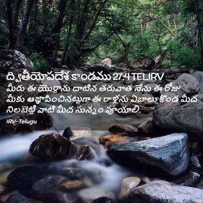 Picture 02 - ద్వితీయోపదేశ కాండము 27:4 TELIRV - మీరు ఈ యొర్దాను - Bible Verse Picture