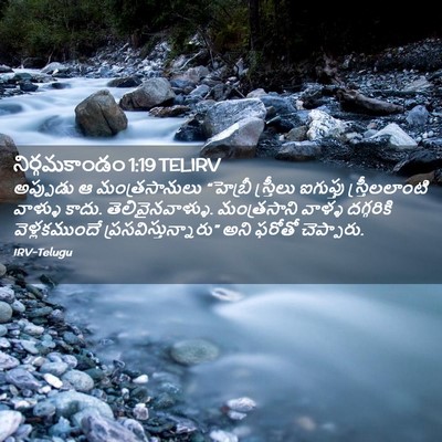 Picture 02 - నిర్గమకాండం 1:19 TELIRV - అప్పుడు ఆ - Bible Verse Picture