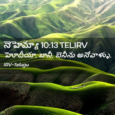 Picture 02 - నెహెమ్యా 10:13 TELIRV - హోదీయా, బానీ, - Bible Verse Picture