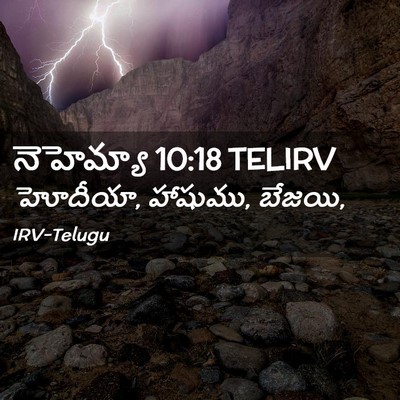 Picture 02 - నెహెమ్యా 10:18 TELIRV - హోదీయా, హాషుము, - Bible Verse Picture