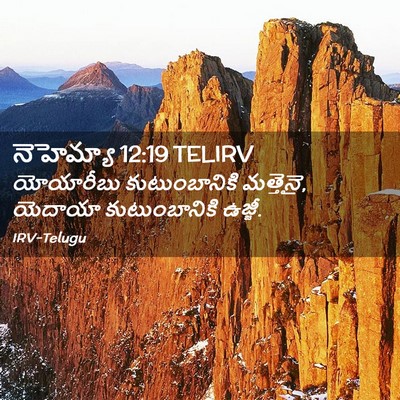 Picture 02 - నెహెమ్యా 12:19 TELIRV - యోయారీబు - Bible Verse Picture