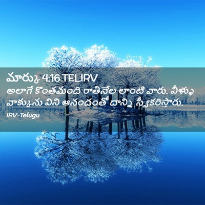 Picture 02 - మార్కు 4:16 TELIRV - అలాగే కొంతమంది - Bible Verse Picture