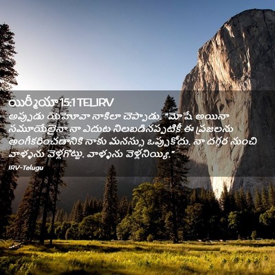 Picture 02 - యిర్మీయా 15:1 TELIRV - అప్పుడు యెహోవా - Bible Verse Picture