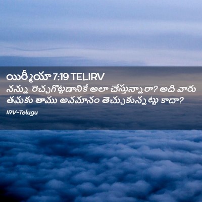 Picture 02 - యిర్మీయా 7:19 TELIRV - నన్ను - Bible Verse Picture