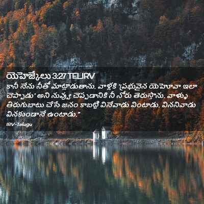 Picture 02 - యెహెజ్కేలు 3:27 TELIRV - కానీ నేను నీతో - Bible Verse Picture