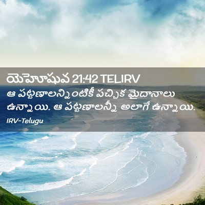 Picture 02 - యెహోషువ 21:42 TELIRV - ఆ - Bible Verse Picture