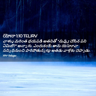 Picture 02 - యోనా 1:10 TELIRV - వాళ్ళు మరింత - Bible Verse Picture