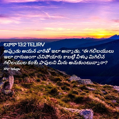 Picture 02 - లూకా 13:2 TELIRV - అప్పుడు ఆయన - Bible Verse Picture