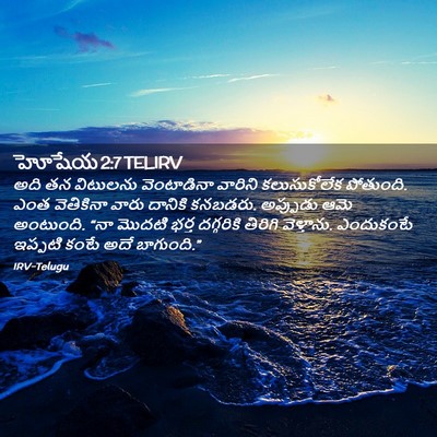 Picture 02 - హోషేయ 2:7 TELIRV - అది తన విటులను - Bible Verse Picture