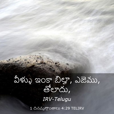 Picture 03 - 1 దినవృత్తాంతాలు 4:29 TELIRV - వీళ్ళు ఇంకా - Bible Verse Picture