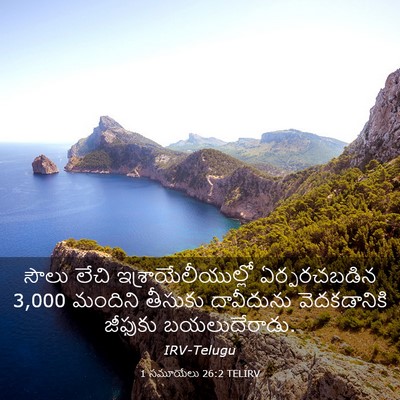 Picture 03 - 1 సమూయేలు 26:2 TELIRV - సౌలు లేచి - Bible Verse Picture