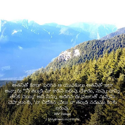 Picture 03 - 2 దినవృత్తాంతాలు 10:10 TELIRV - అతనితో కూడా - Bible Verse Picture