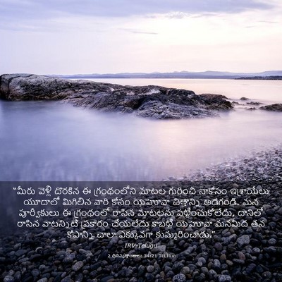Picture 03 - 2 దినవృత్తాంతాలు 34:21 TELIRV - “మీరు వెళ్లి - Bible Verse Picture
