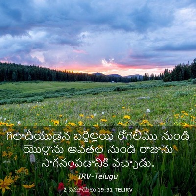 Picture 03 - 2 సమూయేలు 19:31 TELIRV - గిలాదీయుడైన - Bible Verse Picture