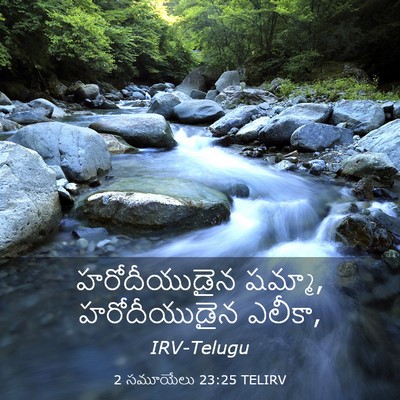 Picture 03 - 2 సమూయేలు 23:25 TELIRV - హరోదీయుడైన షమ్మా, - Bible Verse Picture