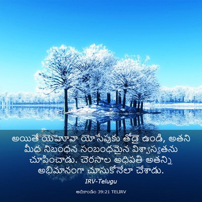 Picture 03 - ఆదికాండం 39:21 TELIRV - అయితే యెహోవా - Bible Verse Picture