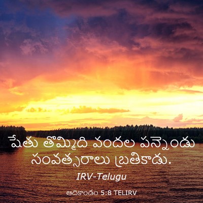 Picture 03 - ఆదికాండం 5:8 TELIRV - షేతు తొమ్మిది - Bible Verse Picture