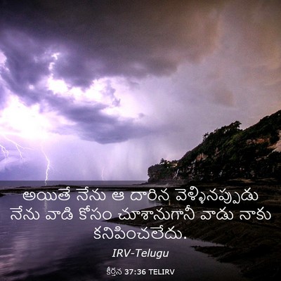 Picture 03 - కీర్తన 37:36 TELIRV - అయితే నేను ఆ దారిన - Bible Verse Picture