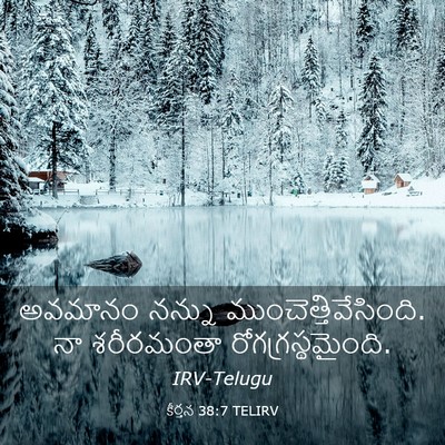 Picture 03 - కీర్తన 38:7 TELIRV - అవమానం నన్ను - Bible Verse Picture
