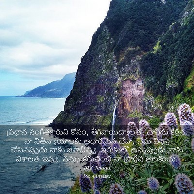 Picture 03 - కీర్తన 4:1 TELIRV - ప్రధాన - Bible Verse Picture
