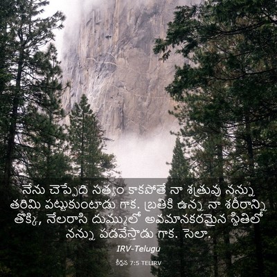 Picture 03 - కీర్తన 7:5 TELIRV - నేను చెప్పేది - Bible Verse Picture