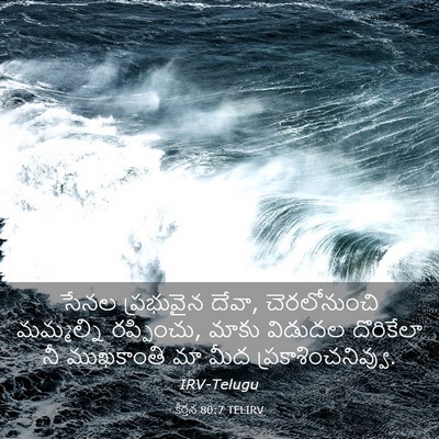 Picture 03 - కీర్తన 80:7 TELIRV - సేనల ప్రభువైన - Bible Verse Picture