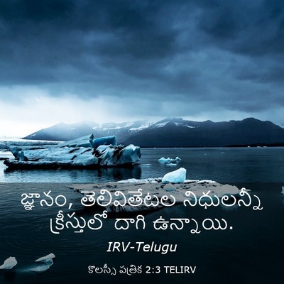 Picture 03 - కొలస్సీ పత్రిక 2:3 TELIRV - జ్ఞానం, - Bible Verse Picture