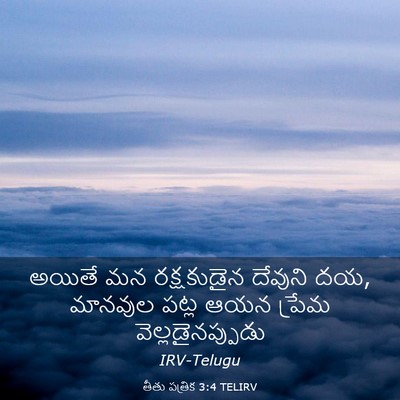 Picture 03 - తీతు పత్రిక 3:4 TELIRV - అయితే మన - Bible Verse Picture