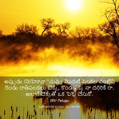 Picture 03 - ద్వితీయోపదేశ కాండము 10:1 TELIRV - అప్పుడు యెహోవా - Bible Verse Picture