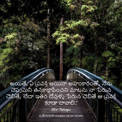 Picture 03 - ద్వితీయోపదేశ కాండము 18:20 TELIRV - అయితే, ఏ ప్రవక్త - Bible Verse Picture