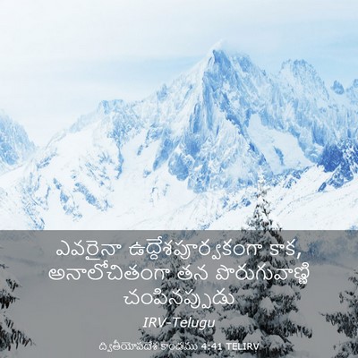 Picture 03 - ద్వితీయోపదేశ కాండము 4:41 TELIRV - ఎవరైనా - Bible Verse Picture