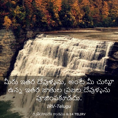 Picture 03 - ద్వితీయోపదేశ కాండము 6:14 TELIRV - మీరు ఇతర - Bible Verse Picture