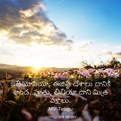 Picture 03 - నహూము 3:9 TELIRV - ఇతియోపియా, - Bible Verse Picture