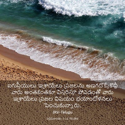 Picture 03 - నిర్గమకాండం 1:12 TELIRV - ఐగుప్తీయులు - Bible Verse Picture