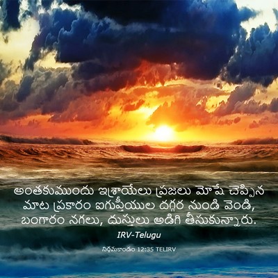 Picture 03 - నిర్గమకాండం 12:35 TELIRV - అంతకుముందు - Bible Verse Picture