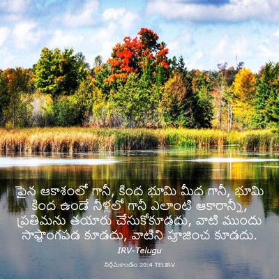 Picture 03 - నిర్గమకాండం 20:4 TELIRV - పైన ఆకాశంలో గానీ, - Bible Verse Picture