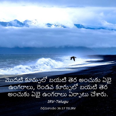 Picture 03 - నిర్గమకాండం 36:17 TELIRV - మొదటి కూర్పులో - Bible Verse Picture