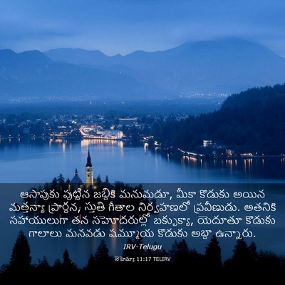Picture 03 - నెహెమ్యా 11:17 TELIRV - ఆసాపుకు పుట్టిన - Bible Verse Picture
