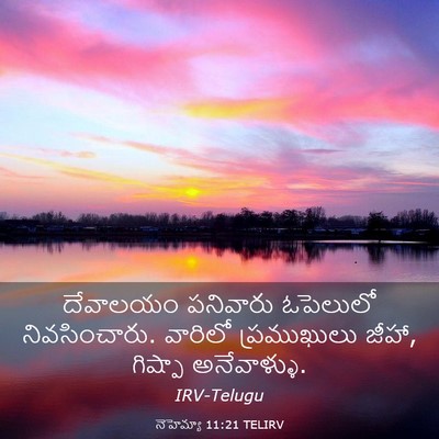 Picture 03 - నెహెమ్యా 11:21 TELIRV - దేవాలయం పనివారు - Bible Verse Picture