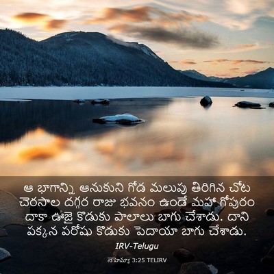 Picture 03 - నెహెమ్యా 3:25 TELIRV - ఆ భాగాన్ని - Bible Verse Picture