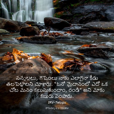 Picture 03 - నెహెమ్యా 6:2 TELIRV - సన్బల్లటు, - Bible Verse Picture