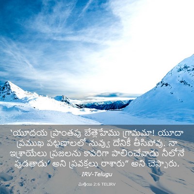 Picture 03 - మత్తయి 2:6 TELIRV - ‘యూదయ ప్రాంతపు - Bible Verse Picture